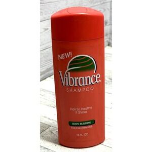NEW Vintage VIBRANCE Revitalizing Shampoo Body Building for Fine/thin Hair 15Oz